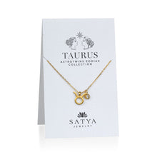 Load image into Gallery viewer, The AstroTwins Taurus Zodiac Necklace