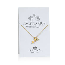 Load image into Gallery viewer, The AstroTwins Sagittarius Zodiac Necklace