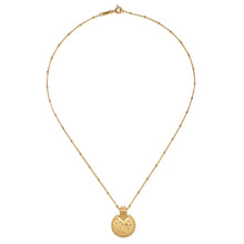 Load image into Gallery viewer, Mandala Zodiac Scorpio Citrine Necklace