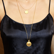 Load image into Gallery viewer, Cycles of the Moon Gold Necklace