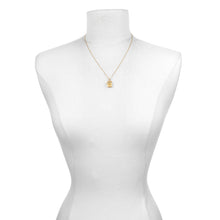 Load image into Gallery viewer, Rooted in Spirituality Gold Locket Necklace