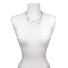Load image into Gallery viewer, Begin as One Faux Triple Necklace