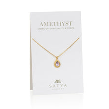 Load image into Gallery viewer, Amethyst Gemstone Necklace