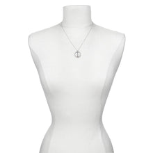 Load image into Gallery viewer, Divine Alignment Silver Chakra Necklace