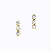 Load image into Gallery viewer, Aglow with Joy 18KT Diamond Earrings