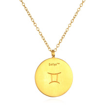 Load image into Gallery viewer, Gemini Zodiac Necklace