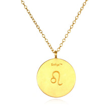 Load image into Gallery viewer, Leo Zodiac Necklace