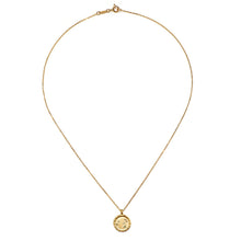 Load image into Gallery viewer, Leo Zodiac Necklace Gold