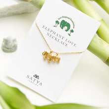 Load image into Gallery viewer, Elephant Love Necklace
