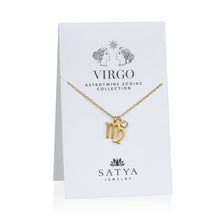 Load image into Gallery viewer, The AstroTwins Virgo Zodiac Necklace
