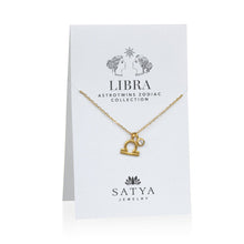Load image into Gallery viewer, The AstroTwins Libra Zodiac Necklace
