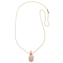 Load image into Gallery viewer, Rose Quartz Vial Necklace
