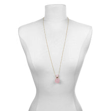Load image into Gallery viewer, Rose Quartz Vial Necklace
