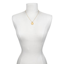Load image into Gallery viewer, Mandala Zodiac Gemini Pearl Necklace
