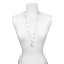 Load image into Gallery viewer, Yoga Girl New Moon Necklace
