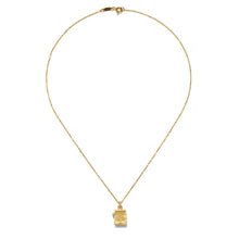 Load image into Gallery viewer, Rooted in Spirituality Gold Locket Necklace
