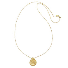 Load image into Gallery viewer, Gold Mandala Necklace

