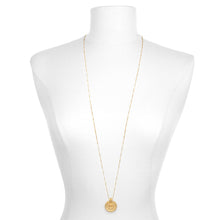Load image into Gallery viewer, Gold Mandala Necklace
