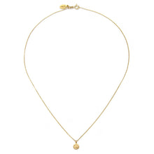 Load image into Gallery viewer, Gold Mini Lotus Necklace
