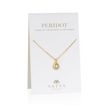Load image into Gallery viewer, Peridot Gemstone Necklace

