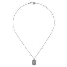 Load image into Gallery viewer, Rooted in Spirituality Silver Locket Necklace
