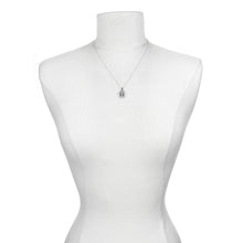 Load image into Gallery viewer, Rooted in Spirituality Silver Locket Necklace
