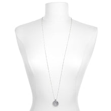 Load image into Gallery viewer, Silver Mandala Necklace
