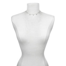 Load image into Gallery viewer, Luminous Beauty Silver Choker Necklace
