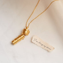 Load image into Gallery viewer, Secret Dreams Gold Locket Necklace
