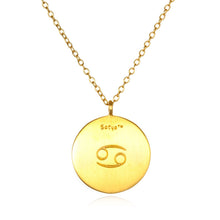 Load image into Gallery viewer, Cancer Zodiac Necklace

