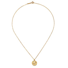 Load image into Gallery viewer, Pisces Zodiac Necklace Gold
