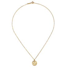 Load image into Gallery viewer, Gemini Zodiac Necklace Gold
